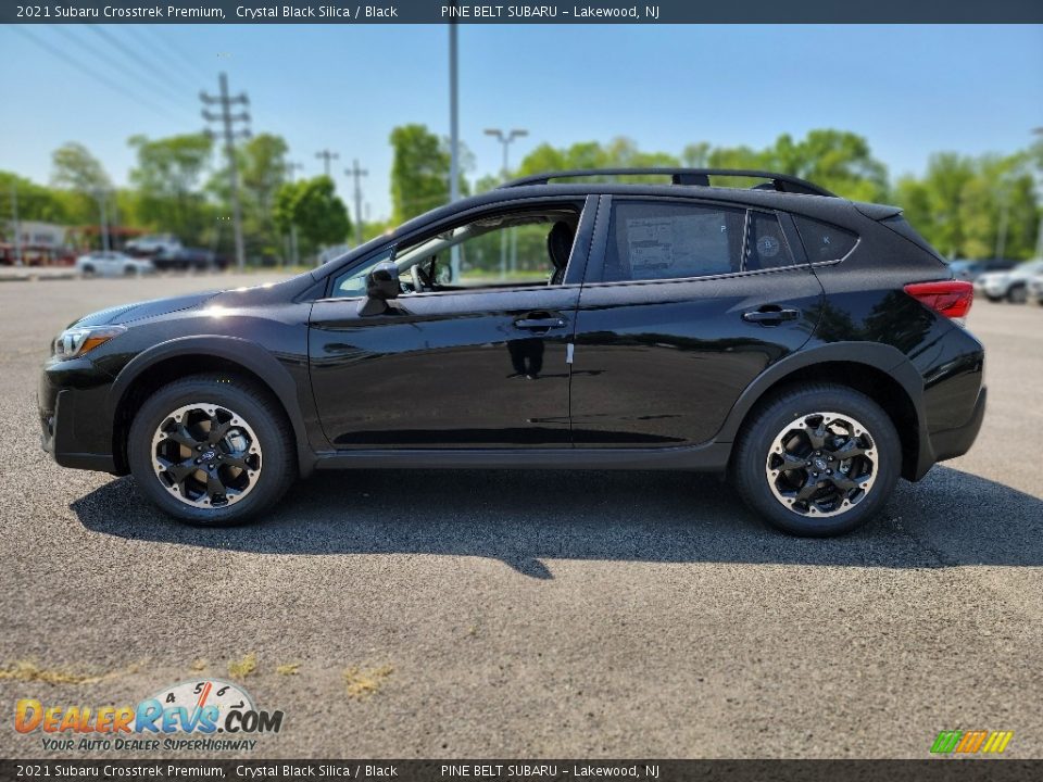 2021 Subaru Crosstrek Premium Crystal Black Silica / Black Photo #4