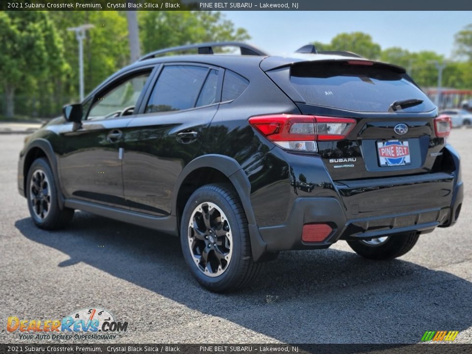 2021 Subaru Crosstrek Premium Crystal Black Silica / Black Photo #6