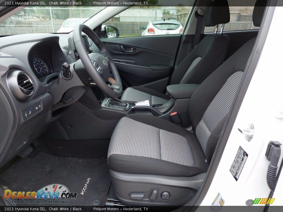 2021 Hyundai Kona SEL Chalk White / Black Photo #4