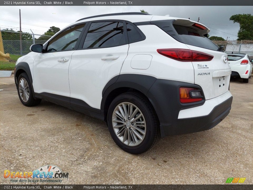 2021 Hyundai Kona SEL Chalk White / Black Photo #11