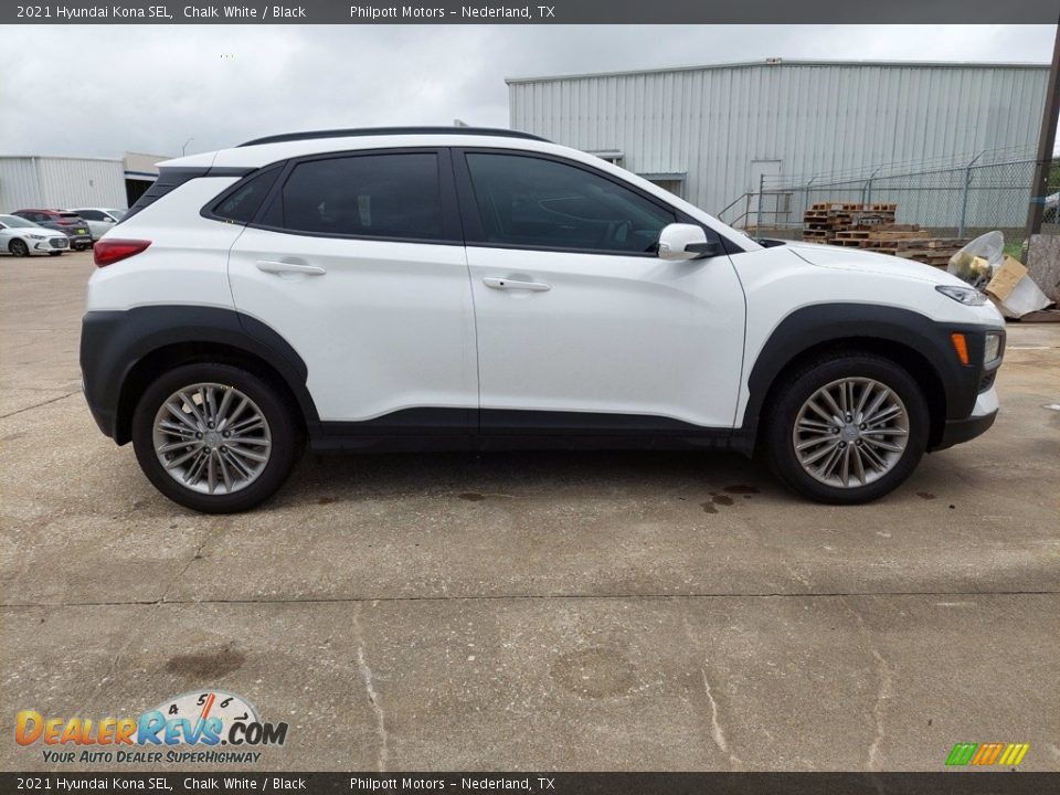 2021 Hyundai Kona SEL Chalk White / Black Photo #12
