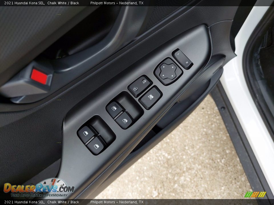 2021 Hyundai Kona SEL Chalk White / Black Photo #14