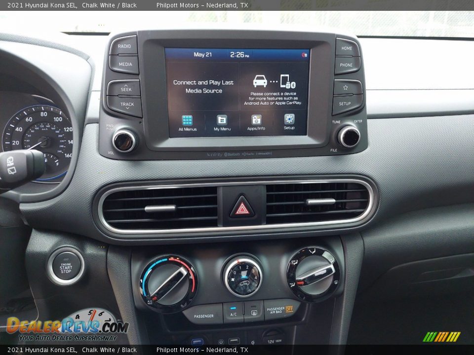 2021 Hyundai Kona SEL Chalk White / Black Photo #18