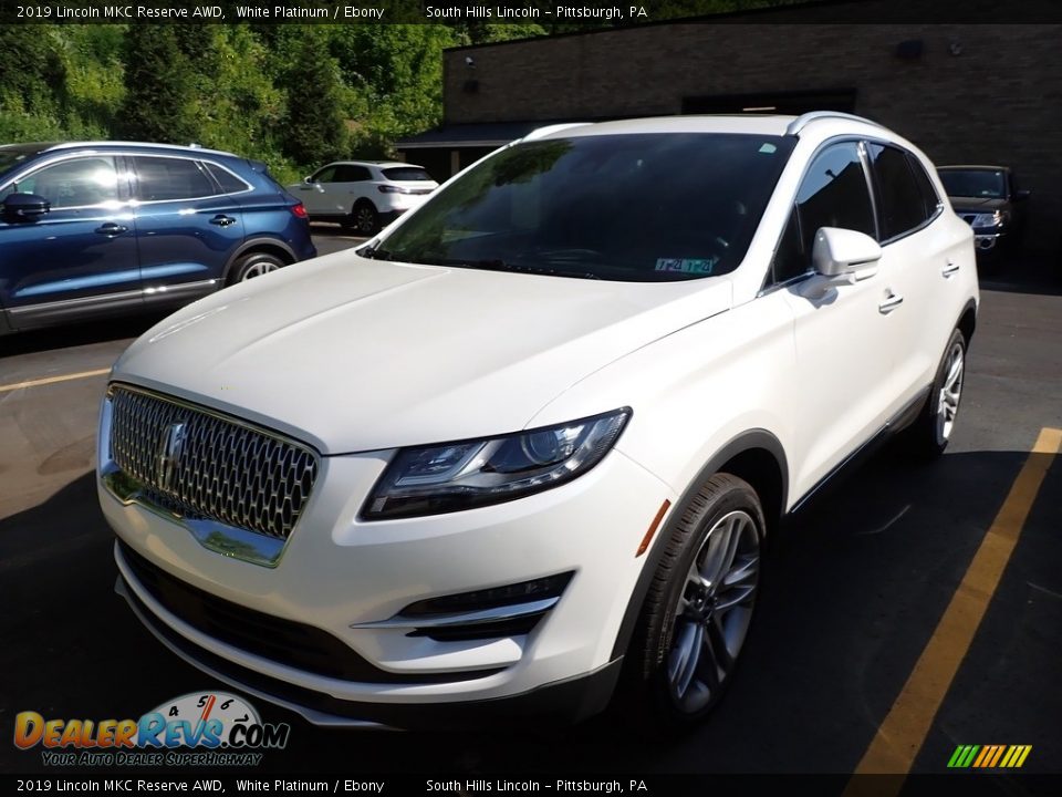 2019 Lincoln MKC Reserve AWD White Platinum / Ebony Photo #1