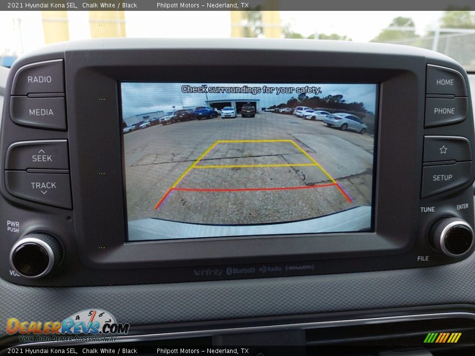 2021 Hyundai Kona SEL Chalk White / Black Photo #20
