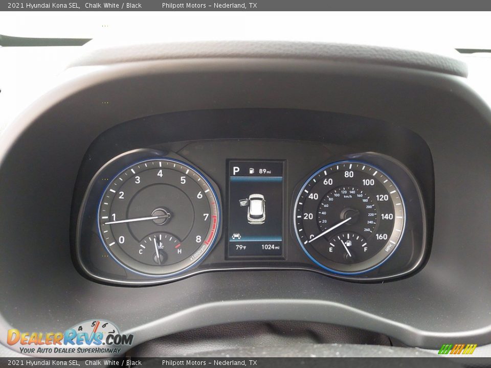 2021 Hyundai Kona SEL Chalk White / Black Photo #24