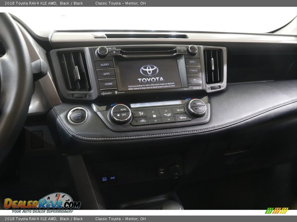 2018 Toyota RAV4 XLE AWD Black / Black Photo #9