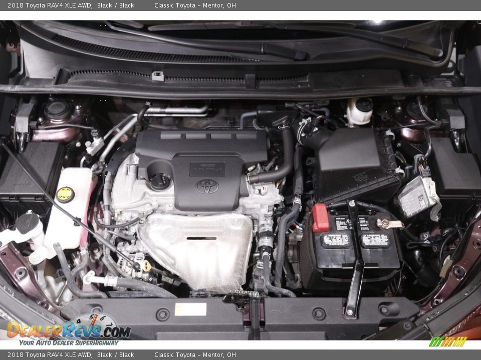 2018 Toyota RAV4 XLE AWD Black / Black Photo #18
