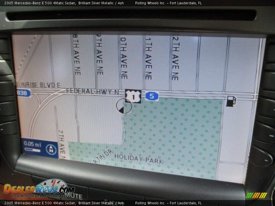 2005 Mercedes-Benz E 500 4Matic Sedan Brilliant Silver Metallic / Ash Photo #4