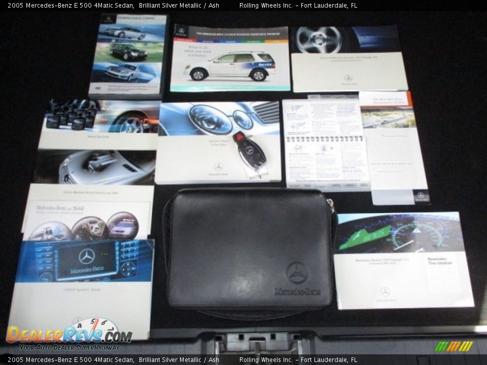 2005 Mercedes-Benz E 500 4Matic Sedan Brilliant Silver Metallic / Ash Photo #31