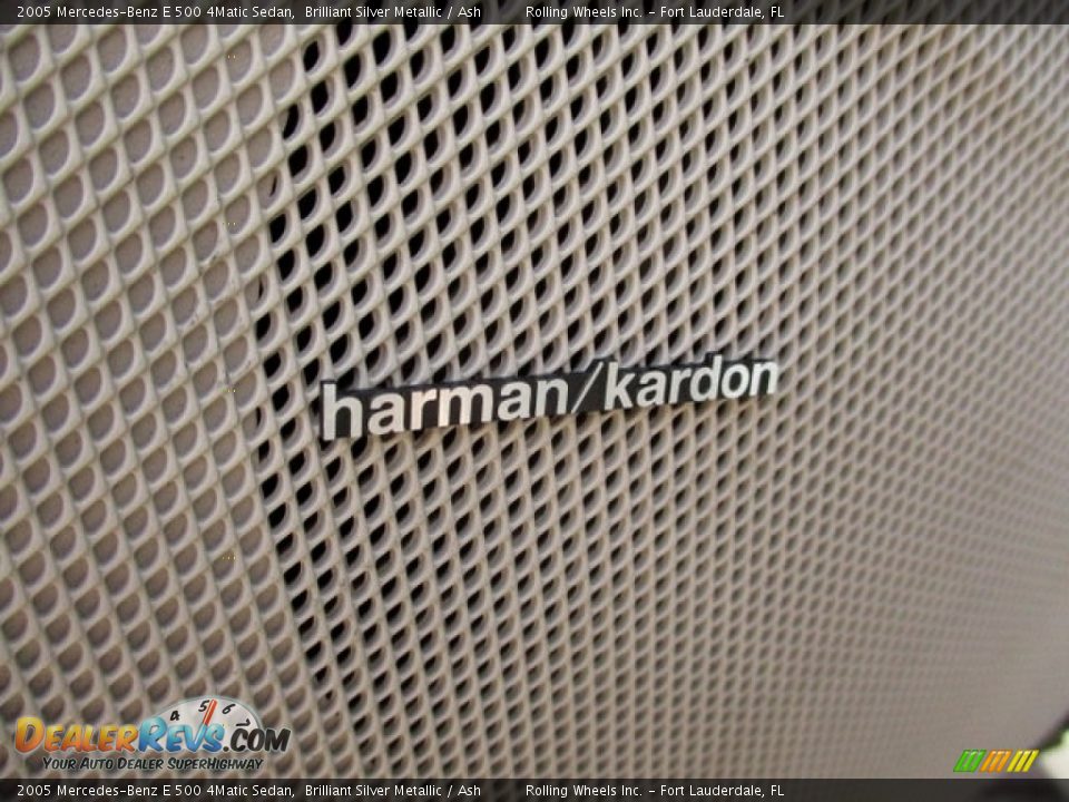 2005 Mercedes-Benz E 500 4Matic Sedan Brilliant Silver Metallic / Ash Photo #33