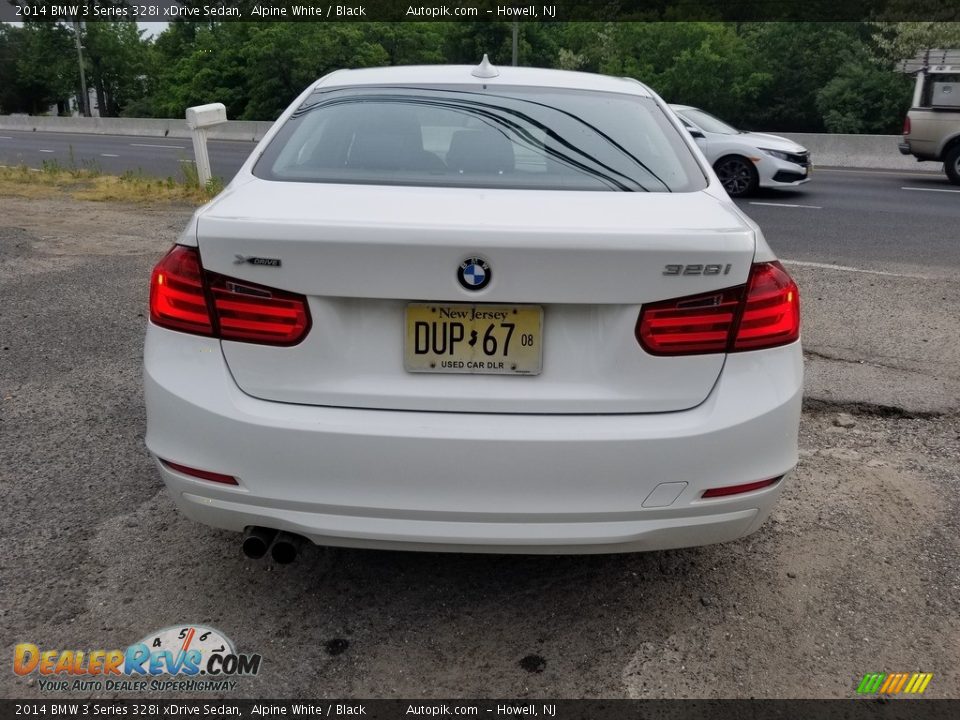 2014 BMW 3 Series 328i xDrive Sedan Alpine White / Black Photo #6