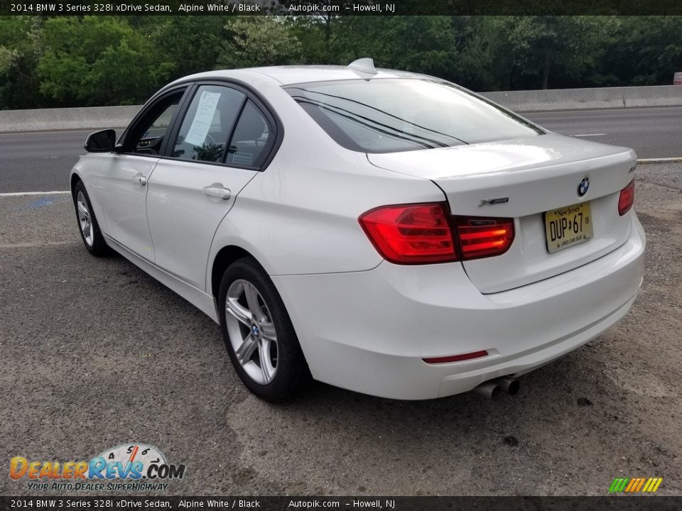 2014 BMW 3 Series 328i xDrive Sedan Alpine White / Black Photo #8