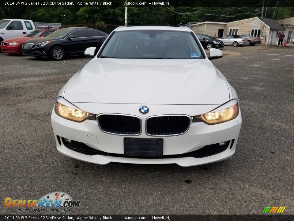 2014 BMW 3 Series 328i xDrive Sedan Alpine White / Black Photo #11