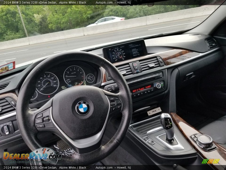 2014 BMW 3 Series 328i xDrive Sedan Alpine White / Black Photo #14