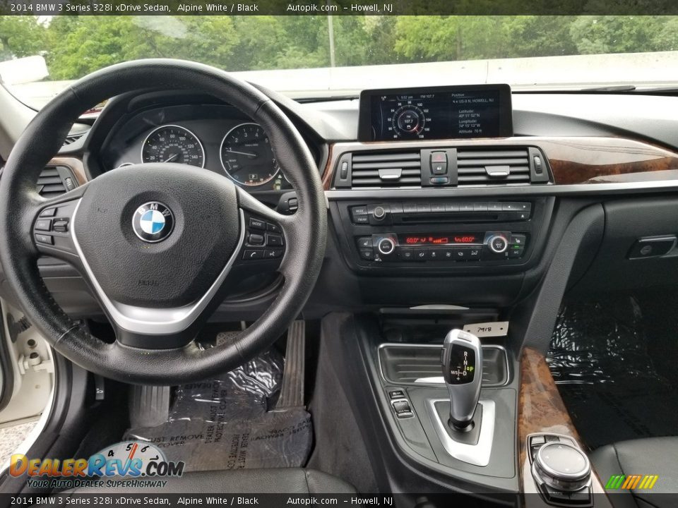 2014 BMW 3 Series 328i xDrive Sedan Alpine White / Black Photo #16