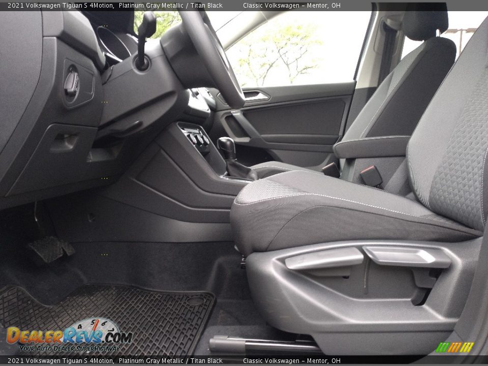 2021 Volkswagen Tiguan S 4Motion Platinum Gray Metallic / Titan Black Photo #4