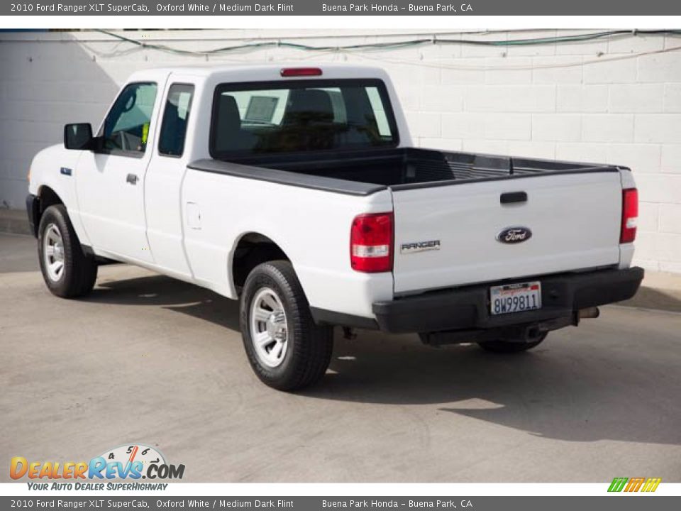 2010 Ford Ranger XLT SuperCab Oxford White / Medium Dark Flint Photo #2