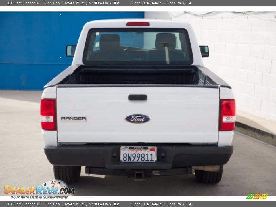 2010 Ford Ranger XLT SuperCab Oxford White / Medium Dark Flint Photo #12