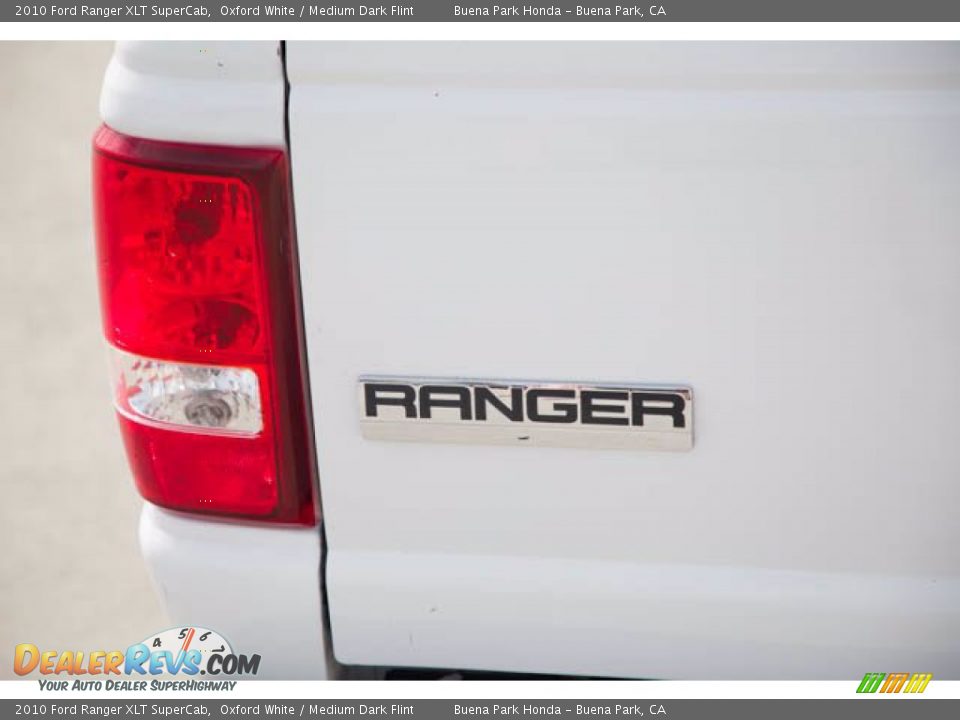 2010 Ford Ranger XLT SuperCab Oxford White / Medium Dark Flint Photo #14