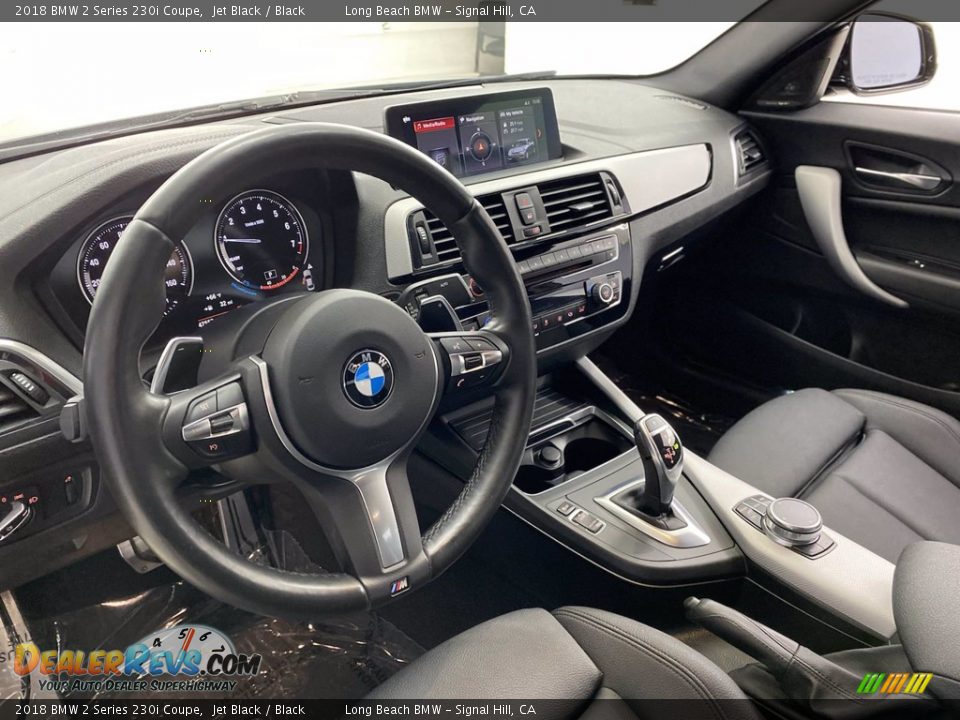 2018 BMW 2 Series 230i Coupe Jet Black / Black Photo #16