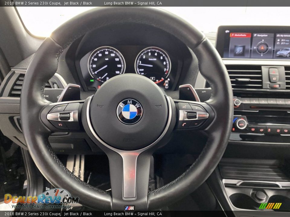 2018 BMW 2 Series 230i Coupe Jet Black / Black Photo #18