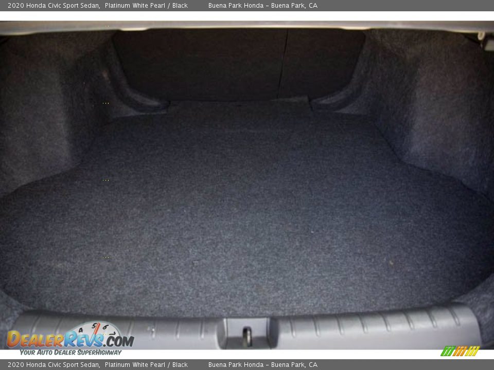 2020 Honda Civic Sport Sedan Platinum White Pearl / Black Photo #20