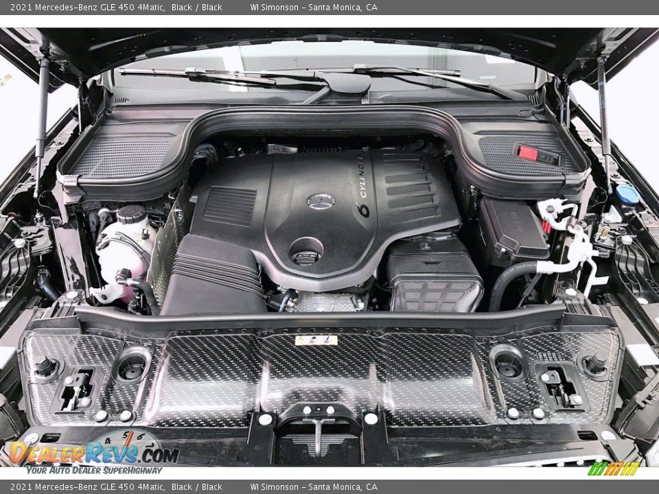 2021 Mercedes-Benz GLE 450 4Matic Black / Black Photo #9