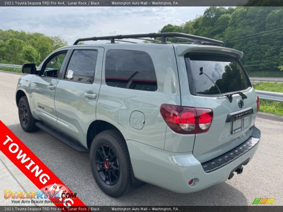 2021 Toyota Sequoia TRD Pro 4x4 Lunar Rock / Black Photo #2