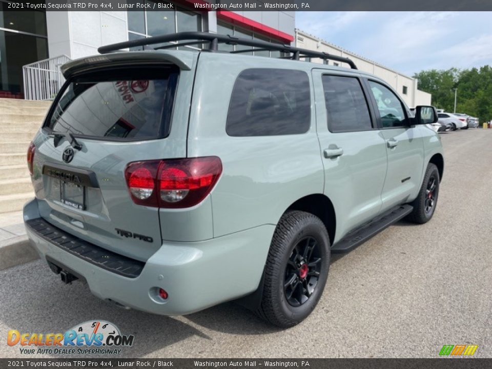 2021 Toyota Sequoia TRD Pro 4x4 Lunar Rock / Black Photo #8