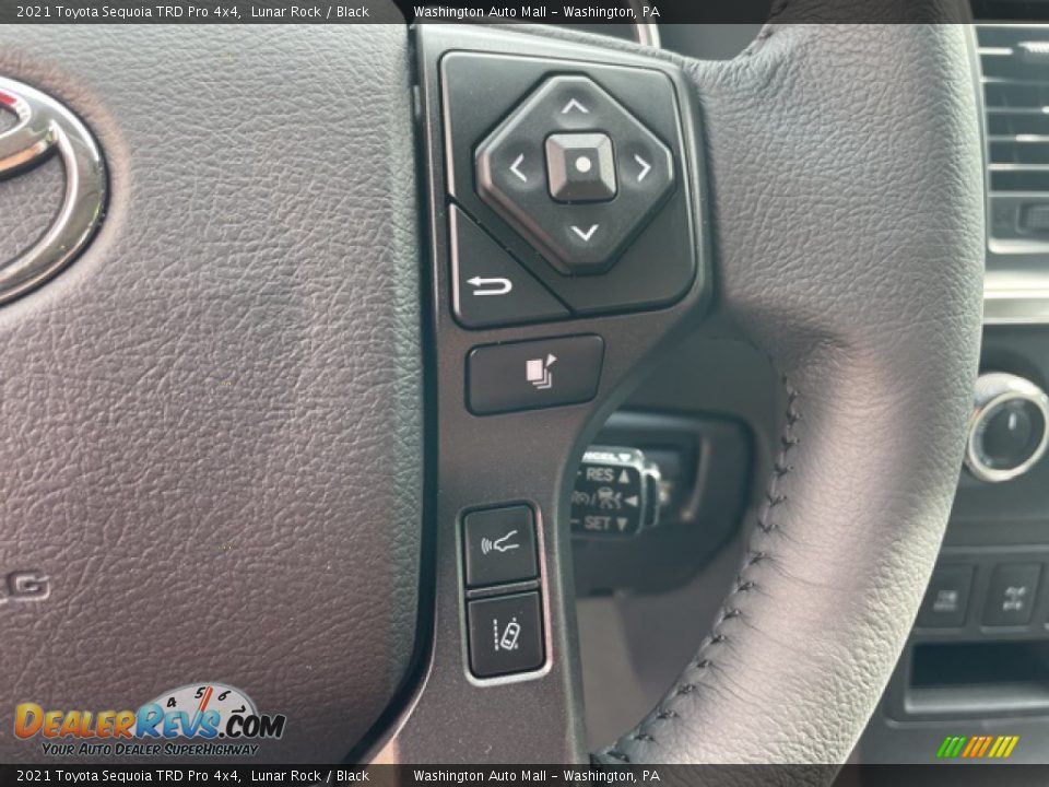 2021 Toyota Sequoia TRD Pro 4x4 Steering Wheel Photo #21