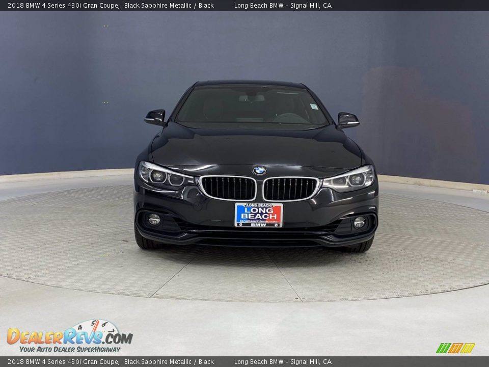 2018 BMW 4 Series 430i Gran Coupe Black Sapphire Metallic / Black Photo #2