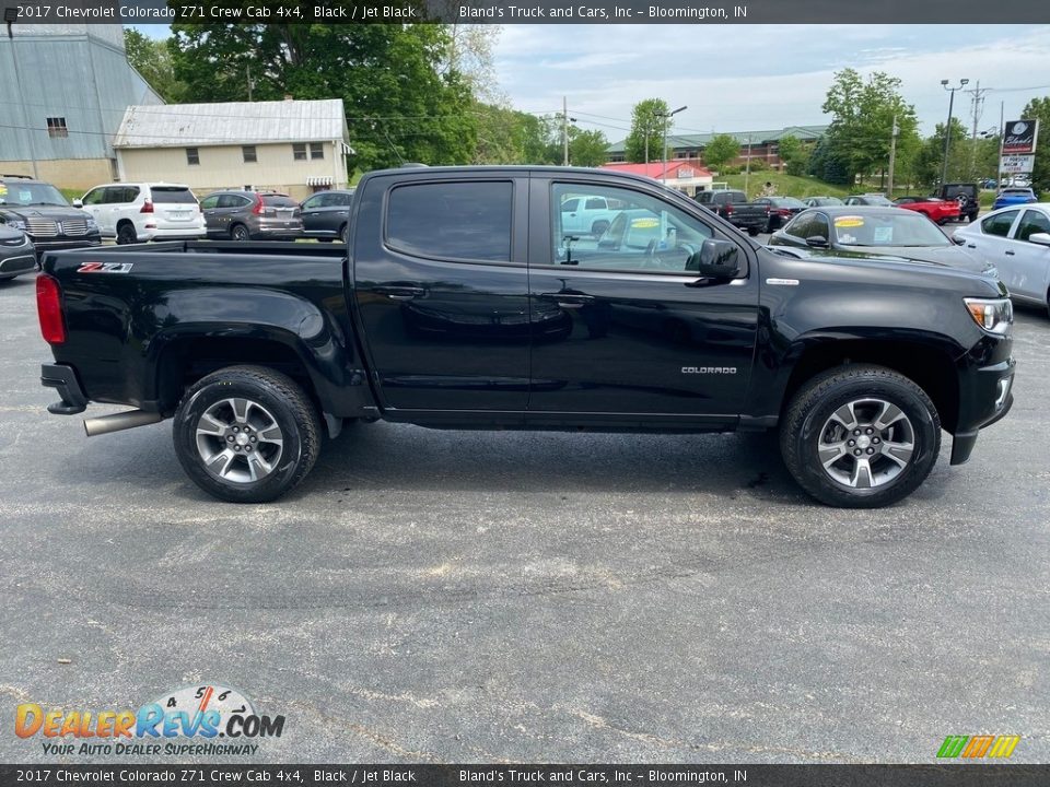 2017 Chevrolet Colorado Z71 Crew Cab 4x4 Black / Jet Black Photo #5