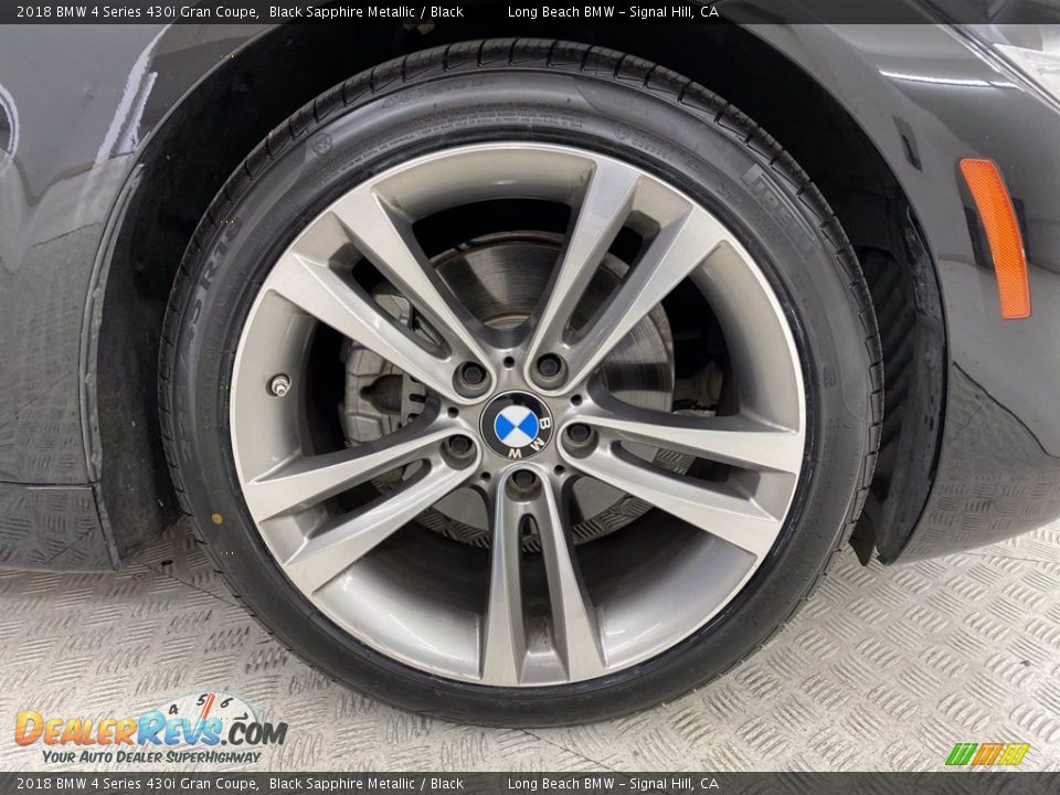 2018 BMW 4 Series 430i Gran Coupe Black Sapphire Metallic / Black Photo #6