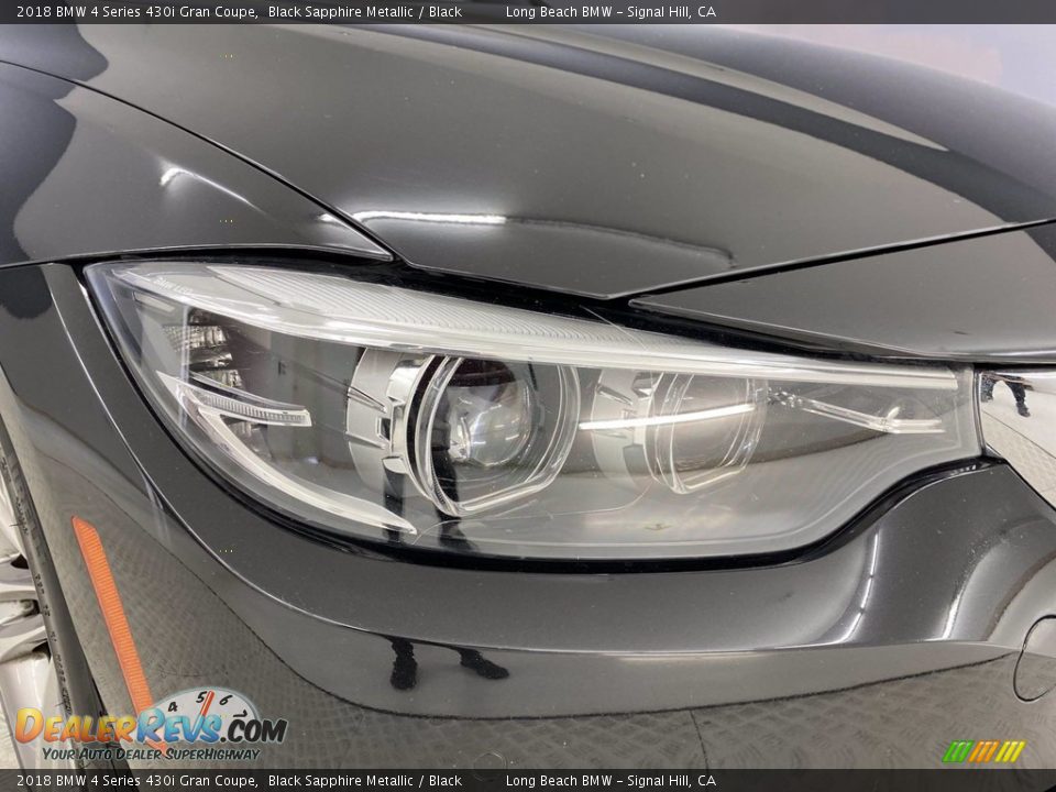 2018 BMW 4 Series 430i Gran Coupe Black Sapphire Metallic / Black Photo #7