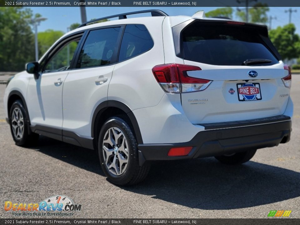 2021 Subaru Forester 2.5i Premium Crystal White Pearl / Black Photo #6