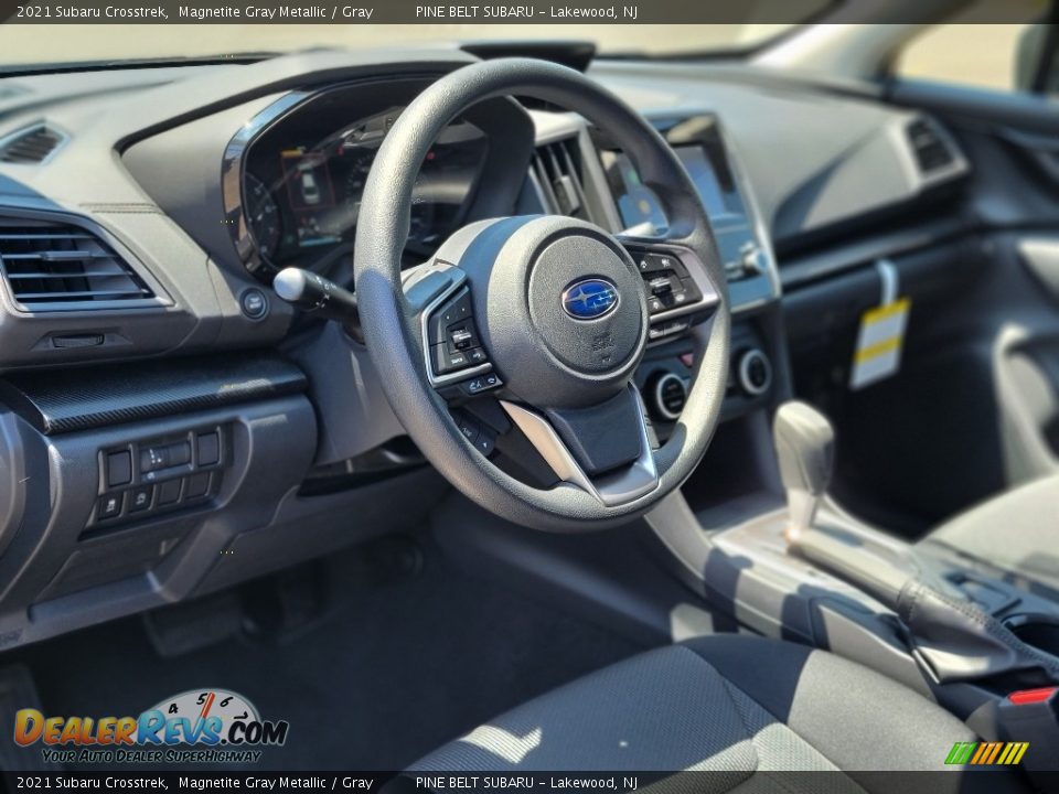 2021 Subaru Crosstrek Magnetite Gray Metallic / Gray Photo #12