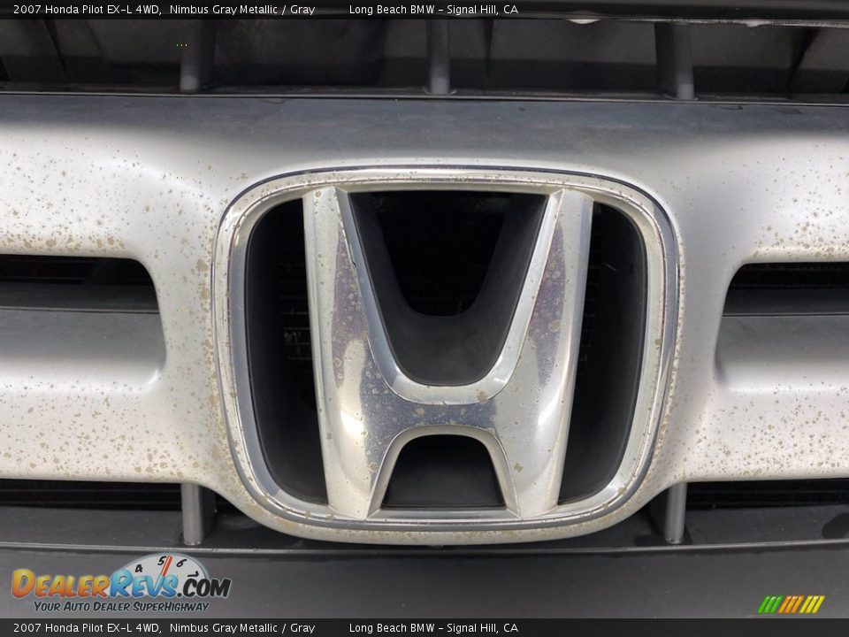 2007 Honda Pilot EX-L 4WD Nimbus Gray Metallic / Gray Photo #8