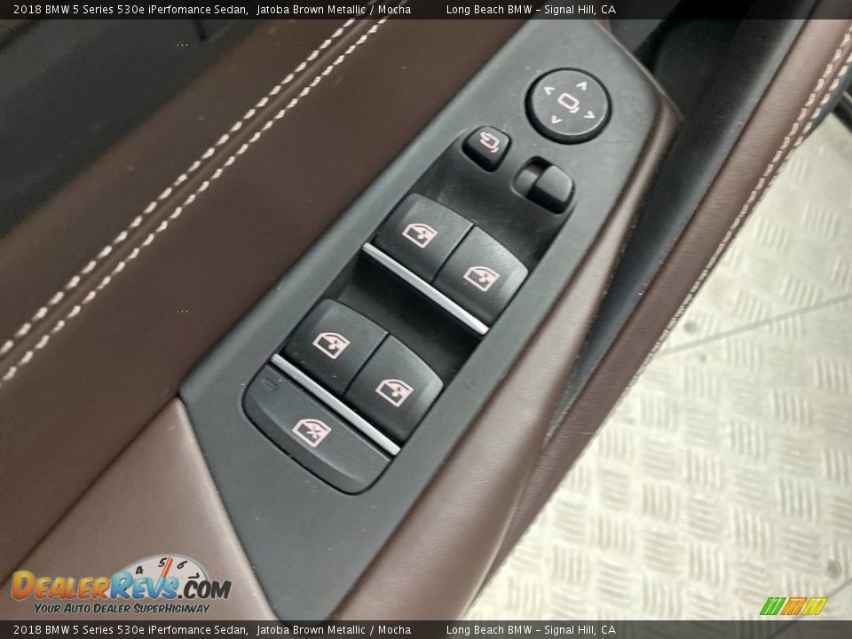 Door Panel of 2018 BMW 5 Series 530e iPerfomance Sedan Photo #14