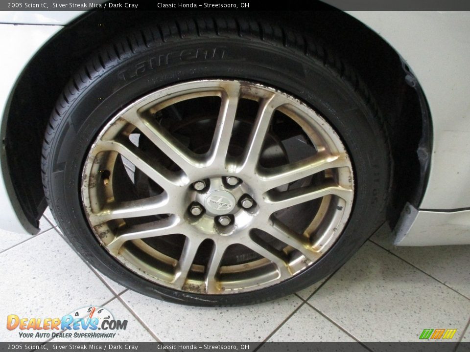 2005 Scion tC Silver Streak Mica / Dark Gray Photo #12