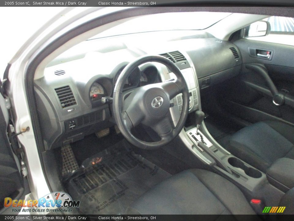 2005 Scion tC Silver Streak Mica / Dark Gray Photo #22