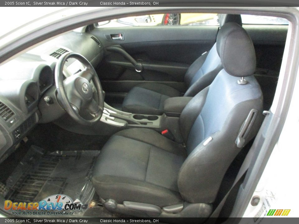 2005 Scion tC Silver Streak Mica / Dark Gray Photo #23