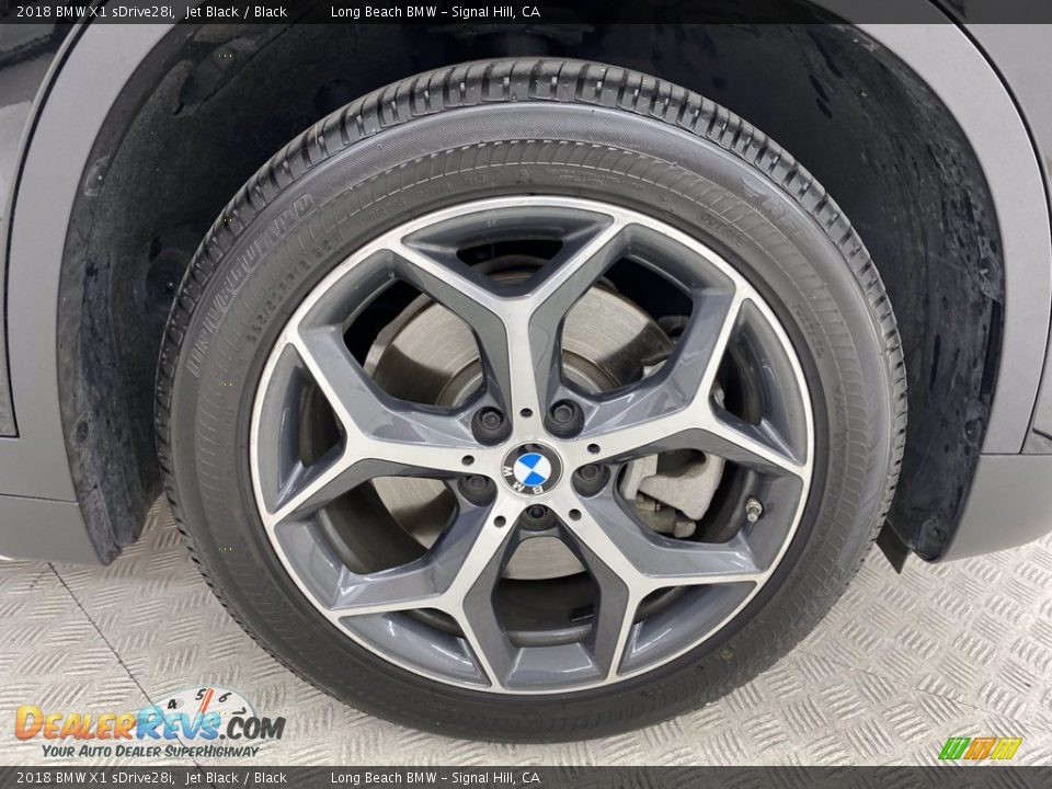 2018 BMW X1 sDrive28i Jet Black / Black Photo #6