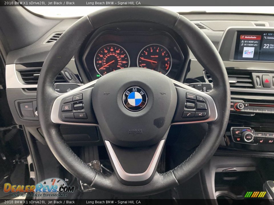 2018 BMW X1 sDrive28i Jet Black / Black Photo #18