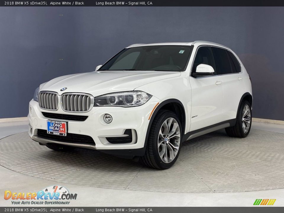 2018 BMW X5 sDrive35i Alpine White / Black Photo #3