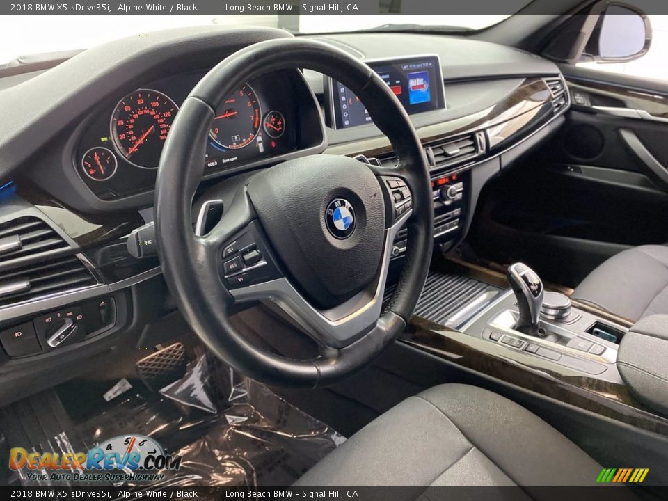 2018 BMW X5 sDrive35i Alpine White / Black Photo #16