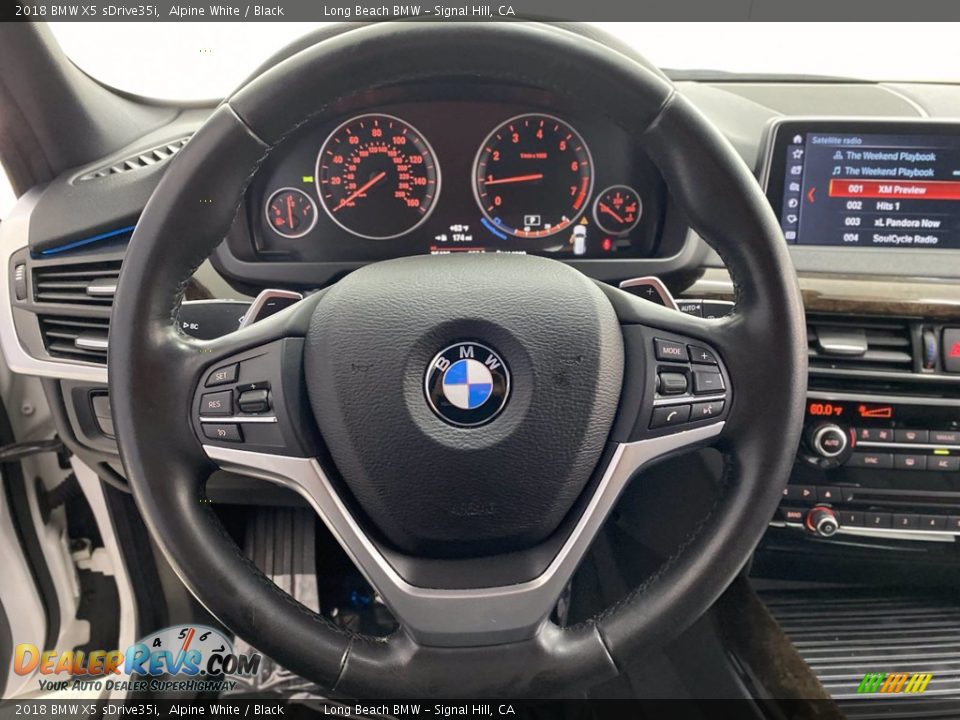 2018 BMW X5 sDrive35i Alpine White / Black Photo #18