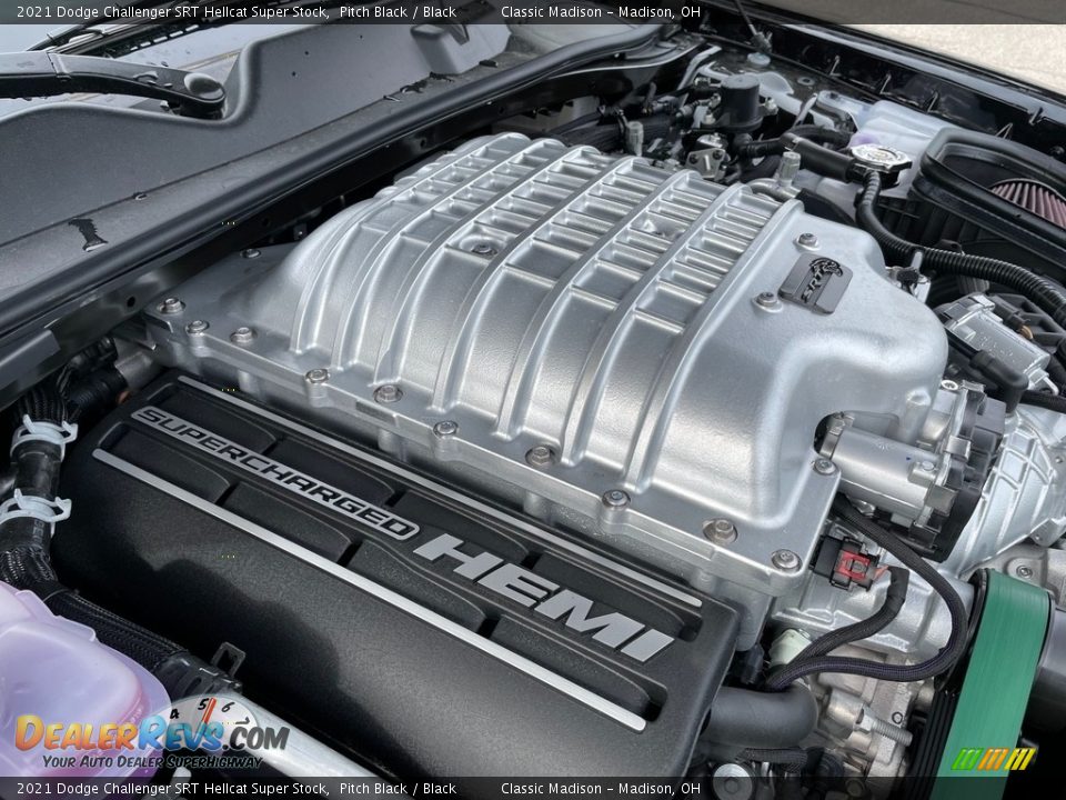2021 Dodge Challenger SRT Hellcat Super Stock 6.2 Liter Supercharged HEMI OHV 16-Valve VVT V8 Engine Photo #4
