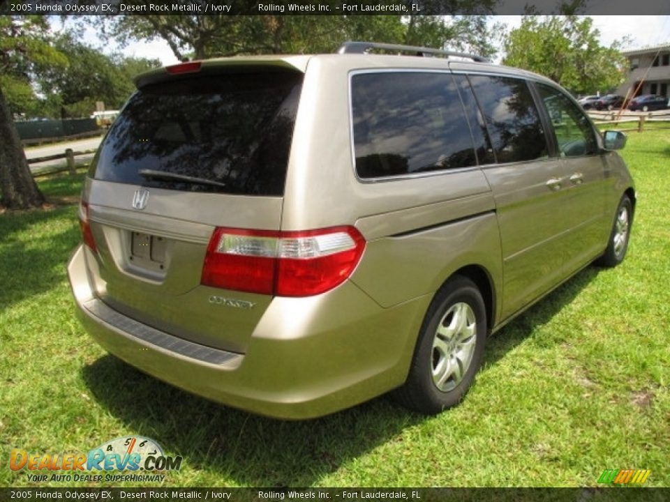 2005 Honda Odyssey EX Desert Rock Metallic / Ivory Photo #5