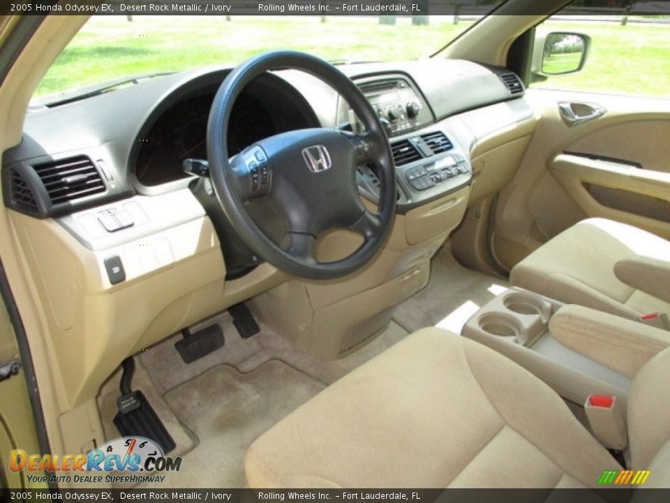 2005 Honda Odyssey EX Desert Rock Metallic / Ivory Photo #32